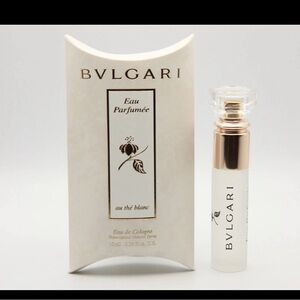 Bvlgari Eau Parfumée au Thé Blanc Eau de Cologne 10ml travel spray NWT